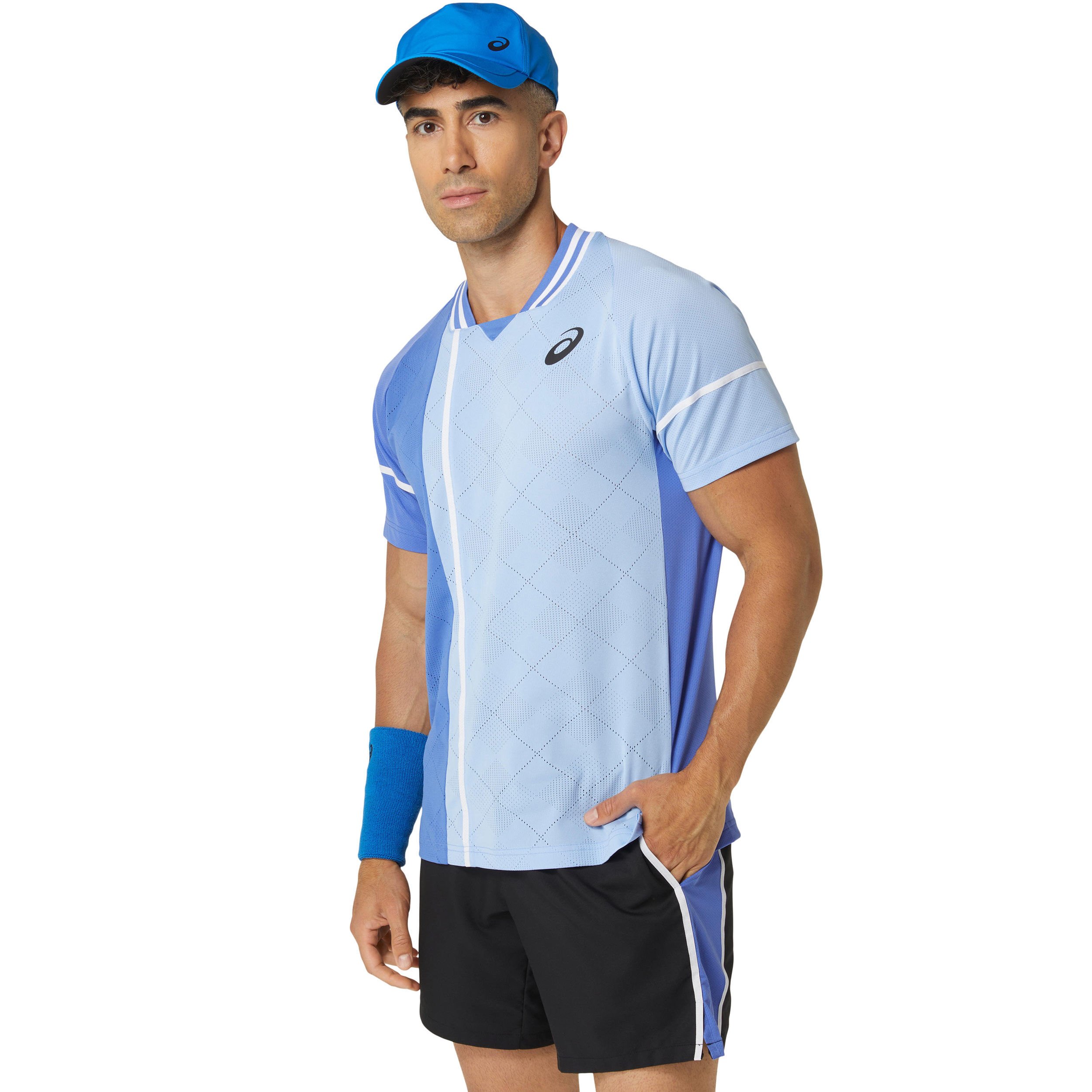Asics t shirt homme beige deals