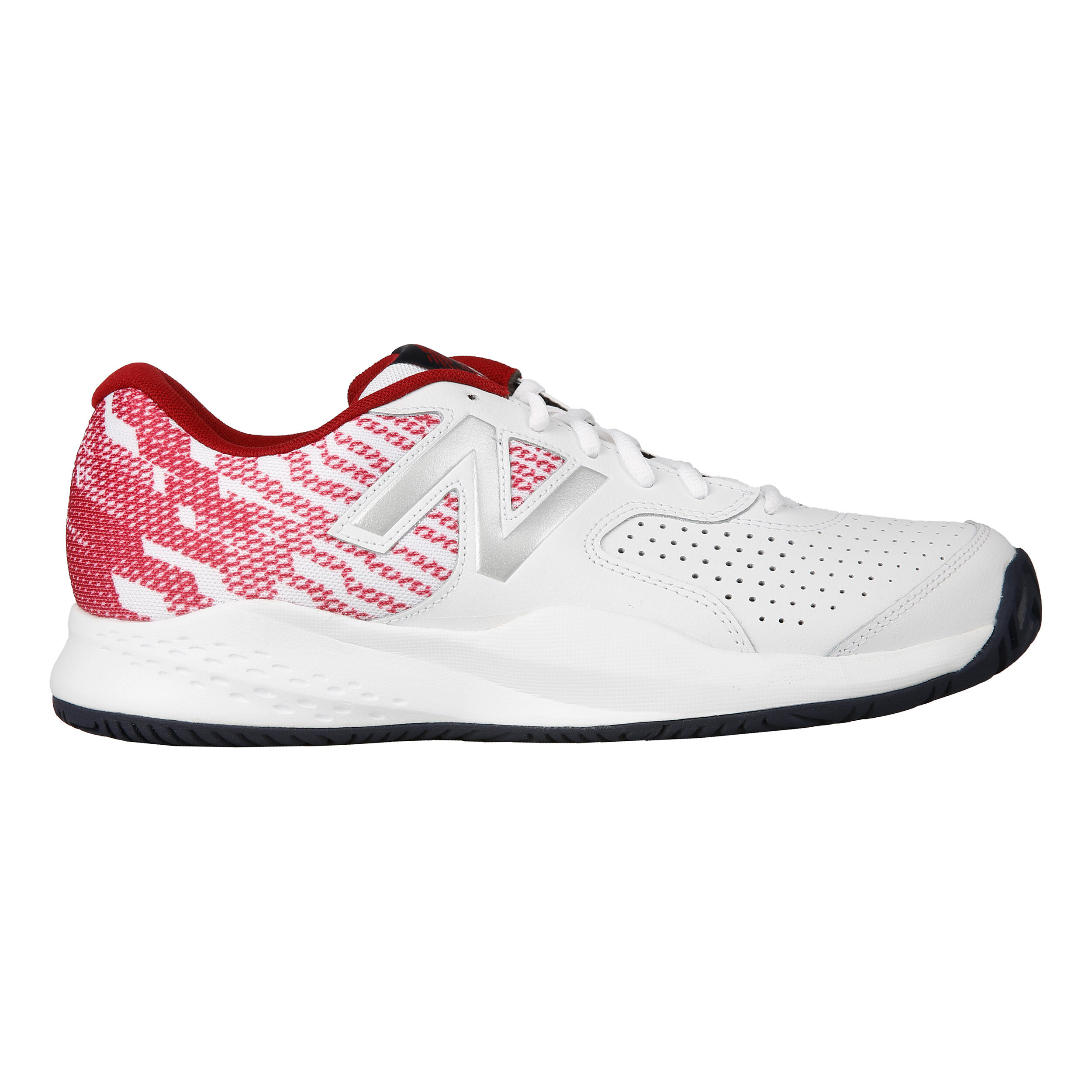 New Balance 696 V3 Allcourtschuh Herren WeiB Rot online kaufen Tennis Point DE