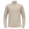 Zeroweight Warm Mid Layer 1/2 Zip Laufshirt Herren-Silber