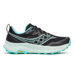 Saucony Trailschuh Saucony Peregrine 16 GTX Trailschuh Damen-schwarz, hellblau