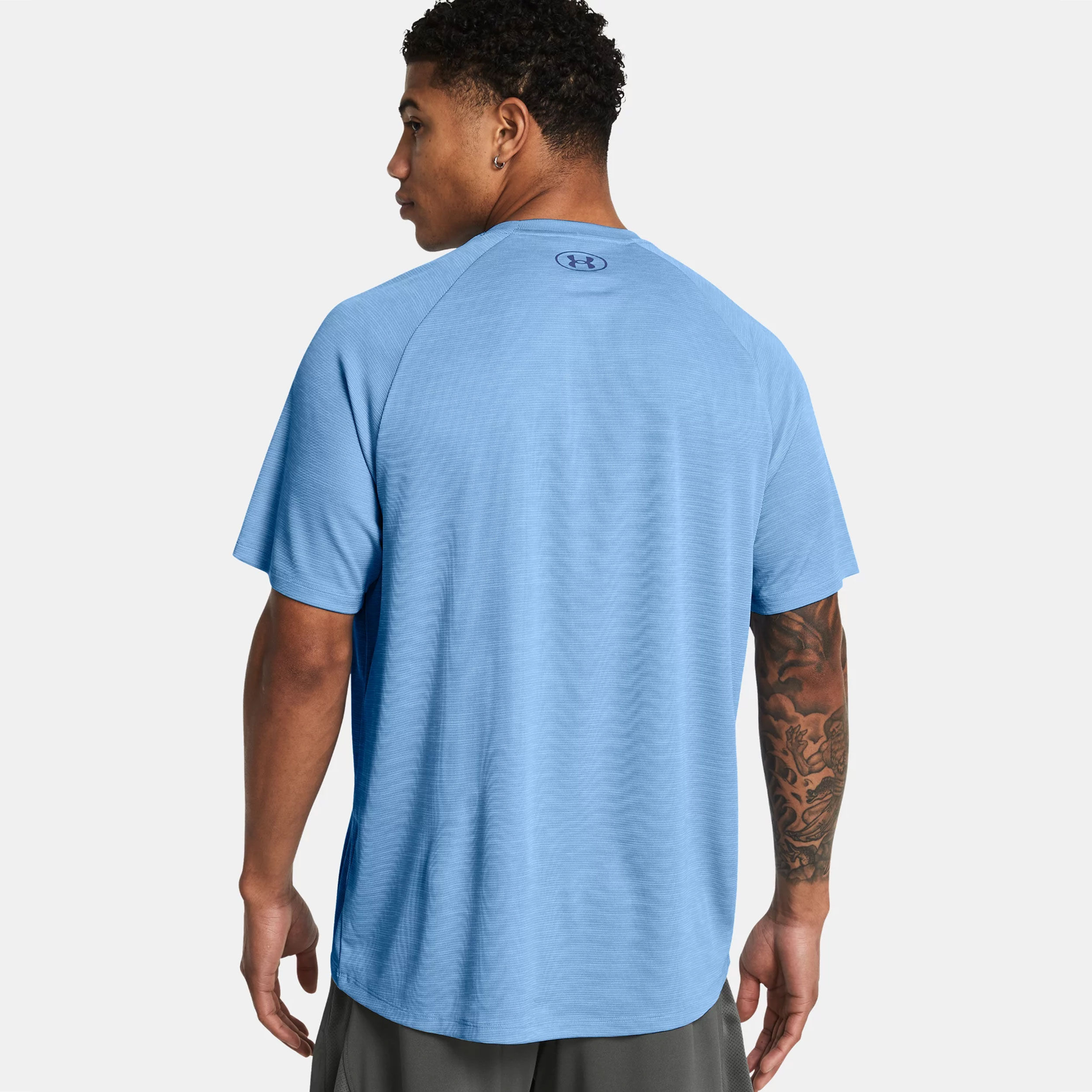 Under armour blue line shirt on sale