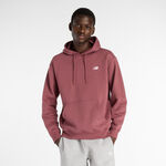 New Balance Bekleidung New Balance Essentials Fleece Hoody Herren-Rost