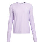 adidas Bekleidung adidas Own The Run Longsleeve Damen-Flieder,Wei&szlig;