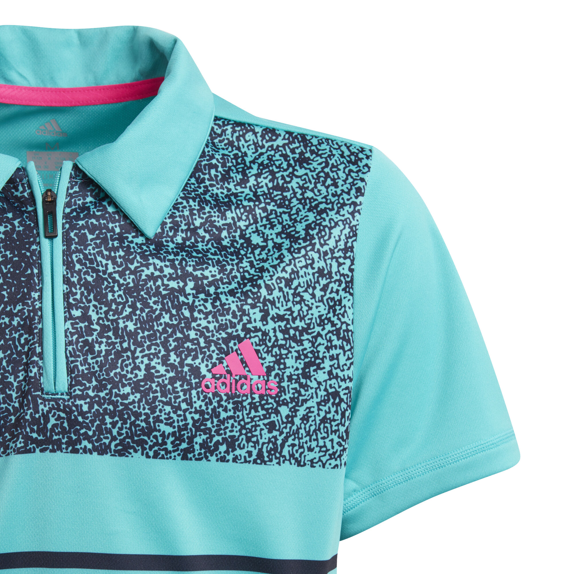 adidas Seasonal Polo Jungen Turkis Schwarz online kaufen Tennis Point DE