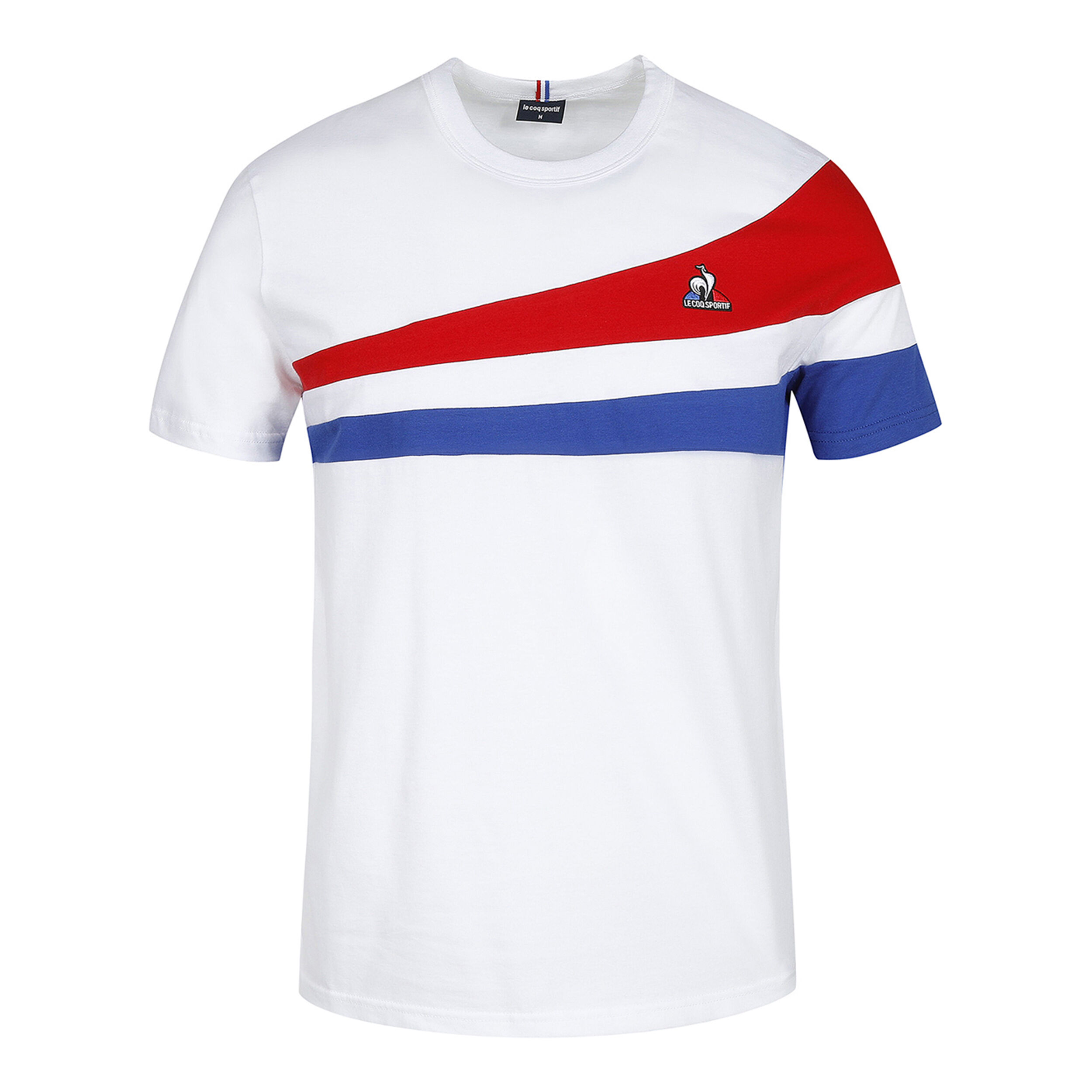T shirt le coq sportif tricolore 2025
