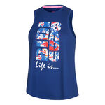 BIDI BADU Bekleidung BIDI BADU Rami Lifestyle Tank-Top Damen-Dunkelblau