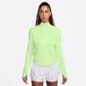 Swift Half-Zip Longsleeve Laufshirt Damen-limette