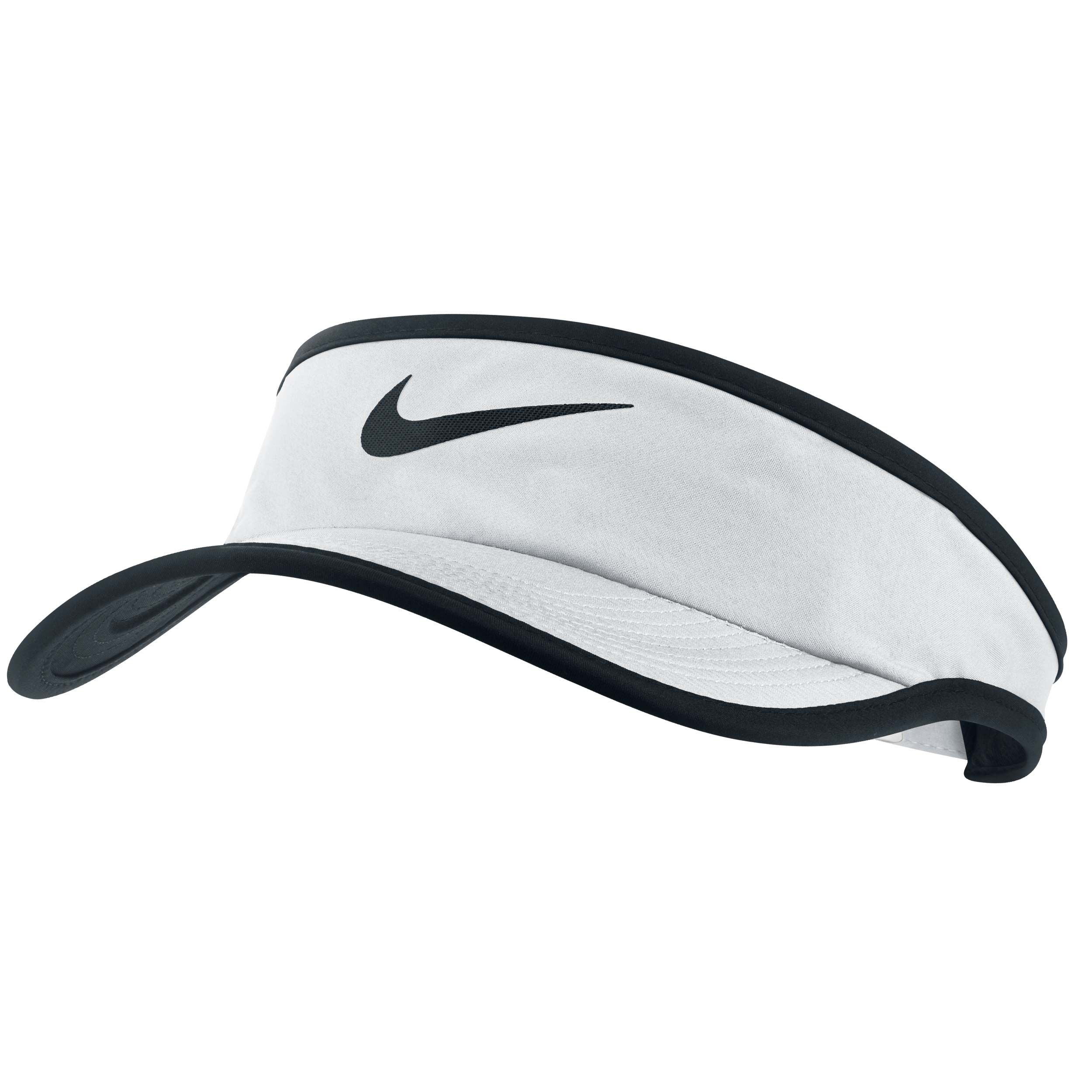 Nike featherlight visor black clearance