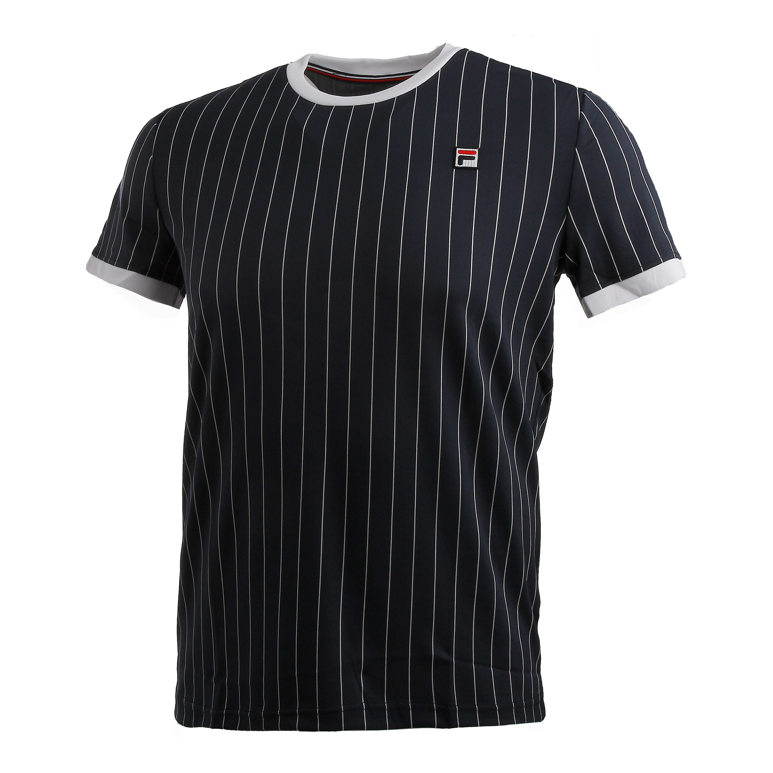 Fila stripes t shirt clearance