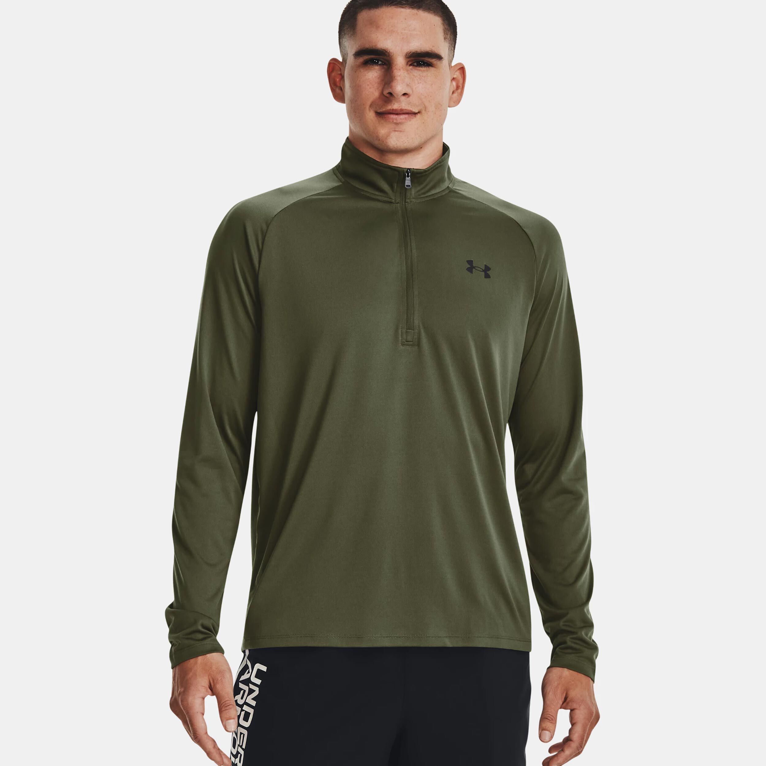 Under Armour Tech 2.0 Half Zip Longsleeve Herren Grun online kaufen Tennis Point DE