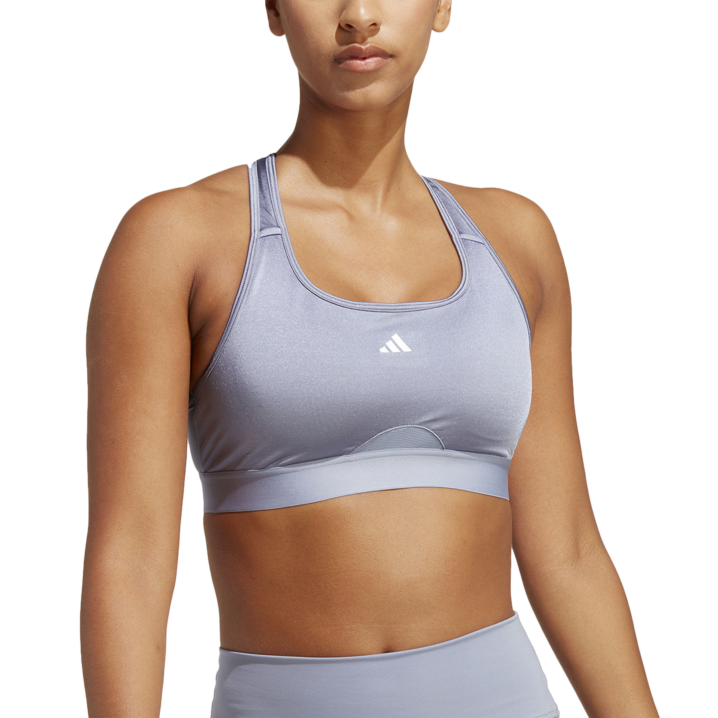 adidas PowerReact Training Medium Support Bra Sport BH Damen