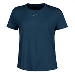 Nike Bekleidung Nike One Dri-Fit T-Shirt Damen - dunkelblau, 