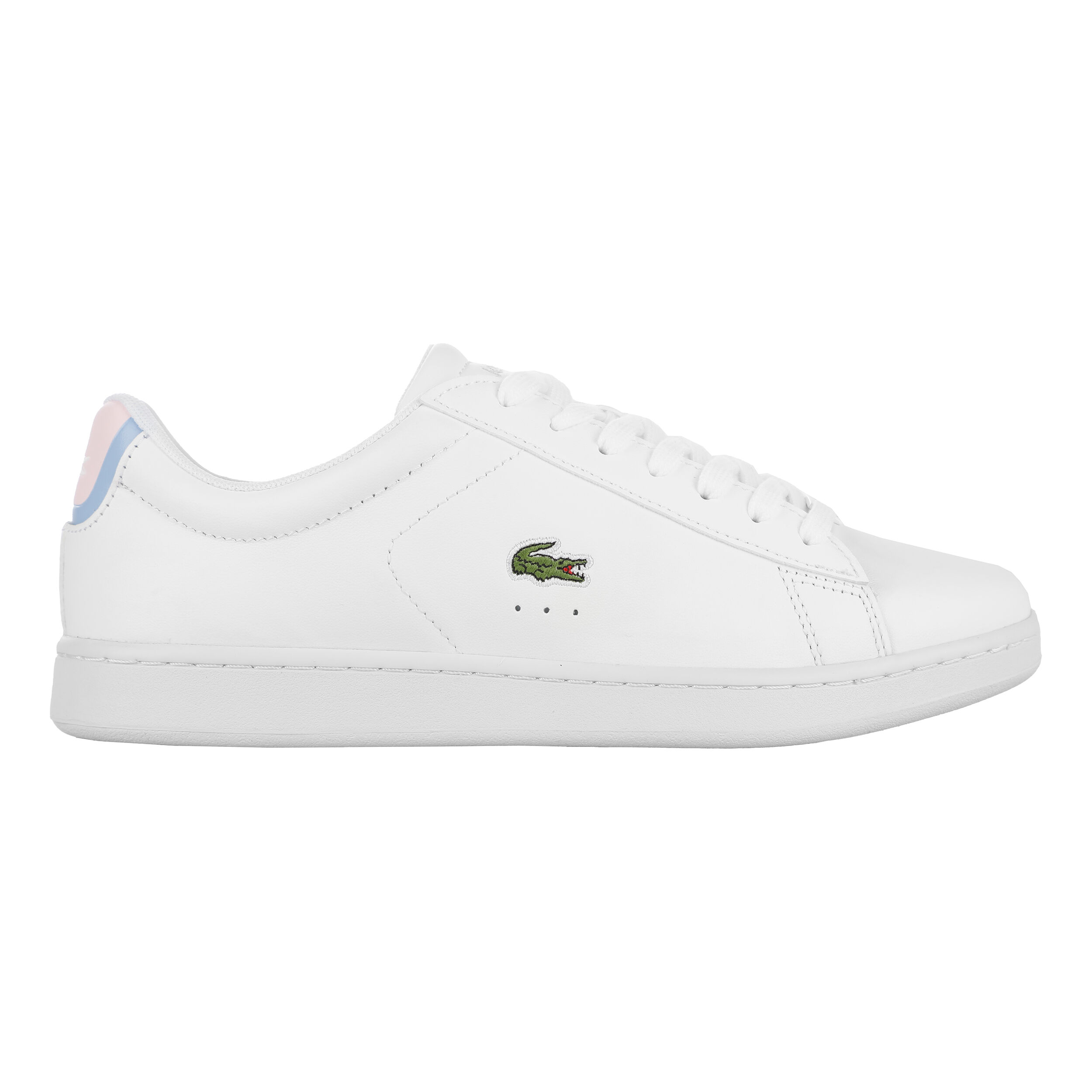 Lacoste Carnaby EVO Sneaker Damen Wei Rosa online kaufen