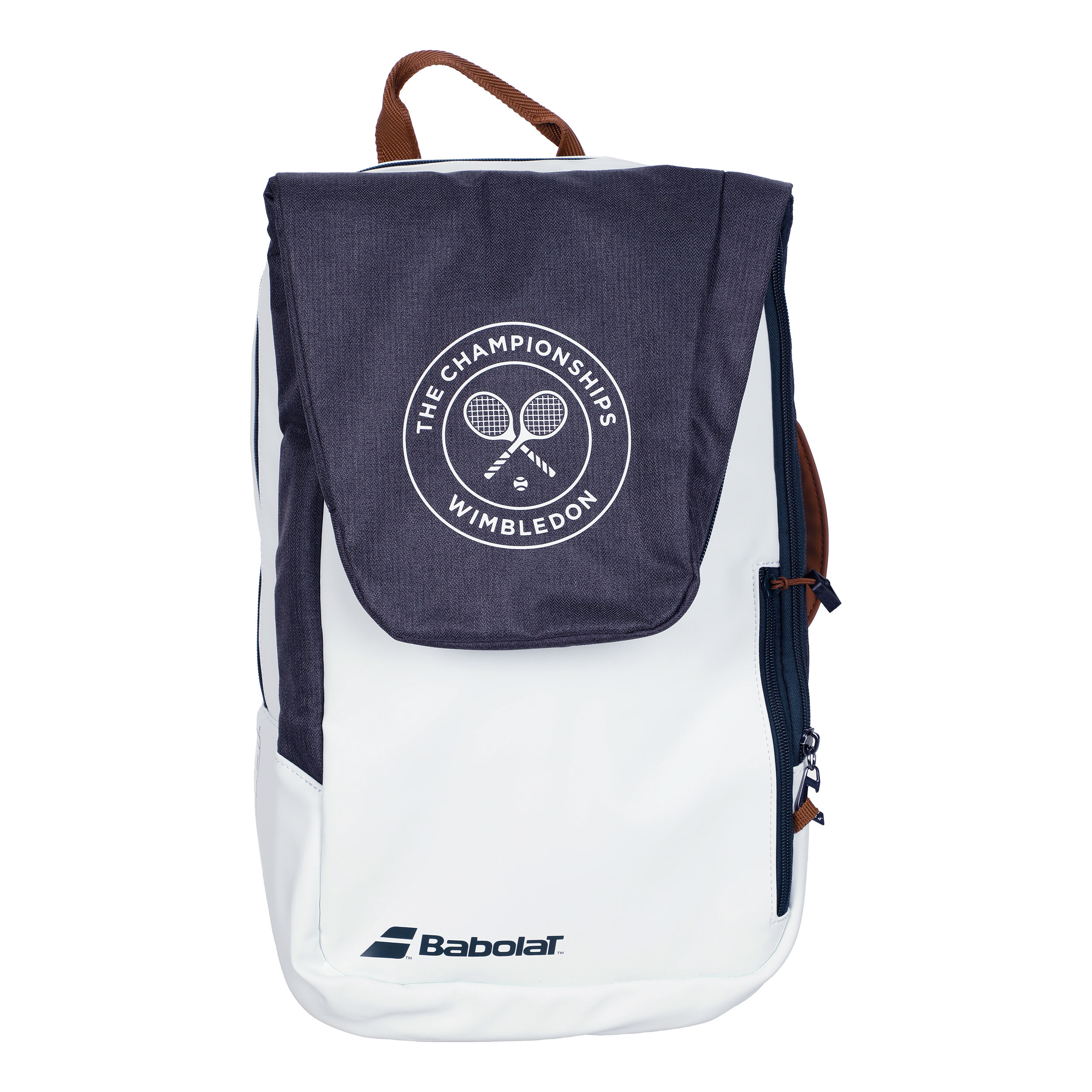 Pure Wimbledon Rucksack WeiB Grau