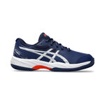 ASICS Tennisschuhe ASICS Gel-Game GS Sandplatzschuh Kinder - dunkelblau, silber