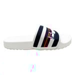 Fila Schuhe Fila Heritage Slides Badelatschen Herren-Wei&szlig;,Dunkelblau