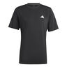 Training Essential Stretch T-Shirt Herren - schwarz, 