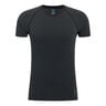 Performance Light Crew Neck Laufshirt Herren-Schwarz