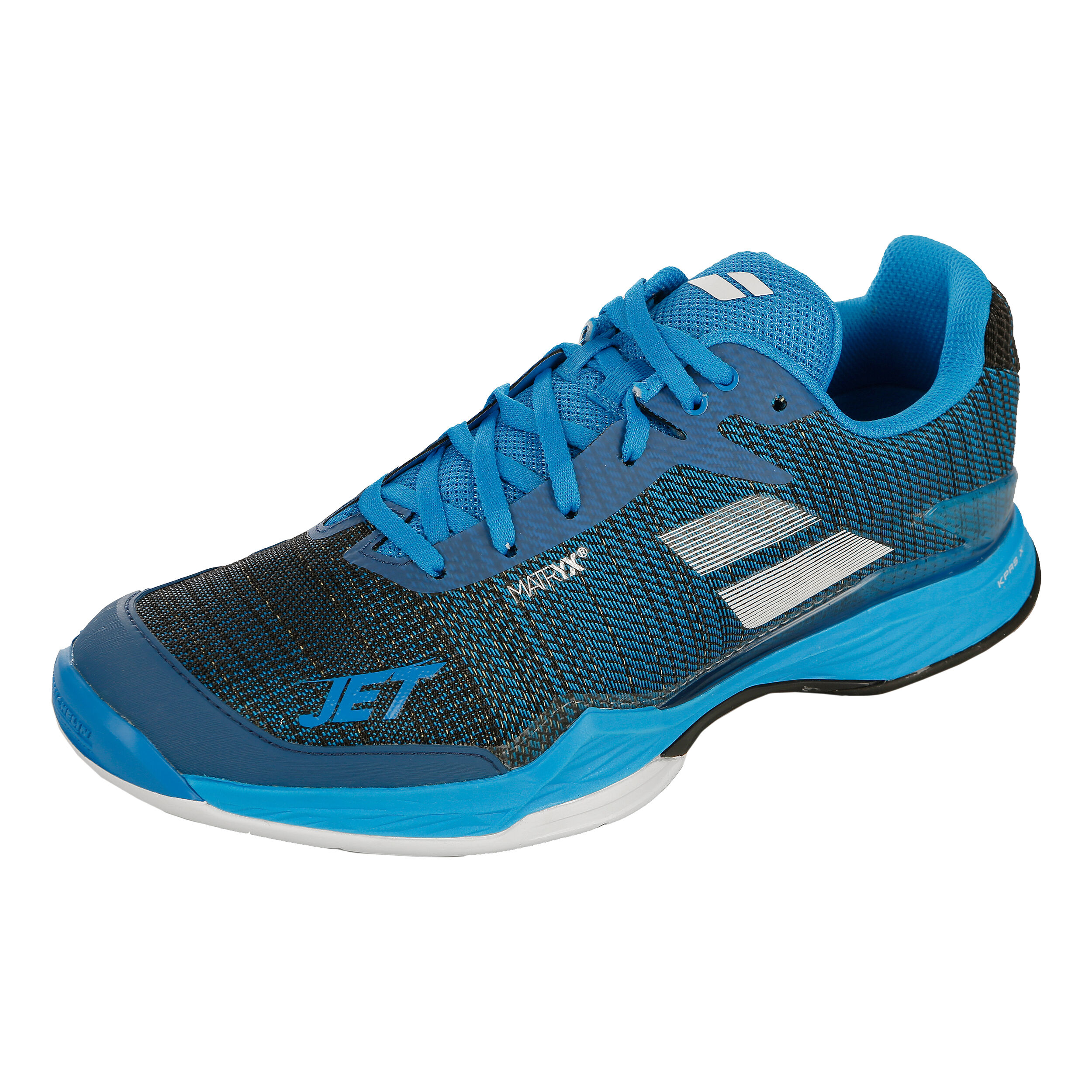 Jet Mach II Clay Sandplatzschuh Herren Blau WeiB