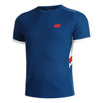 Lotto Bekleidung Lotto Squadra III T-Shirt Herren-Blau,Rot