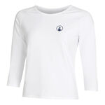 Quiet Please Bekleidung Quiet Please Mixed Longsleeve Damen-Weiß