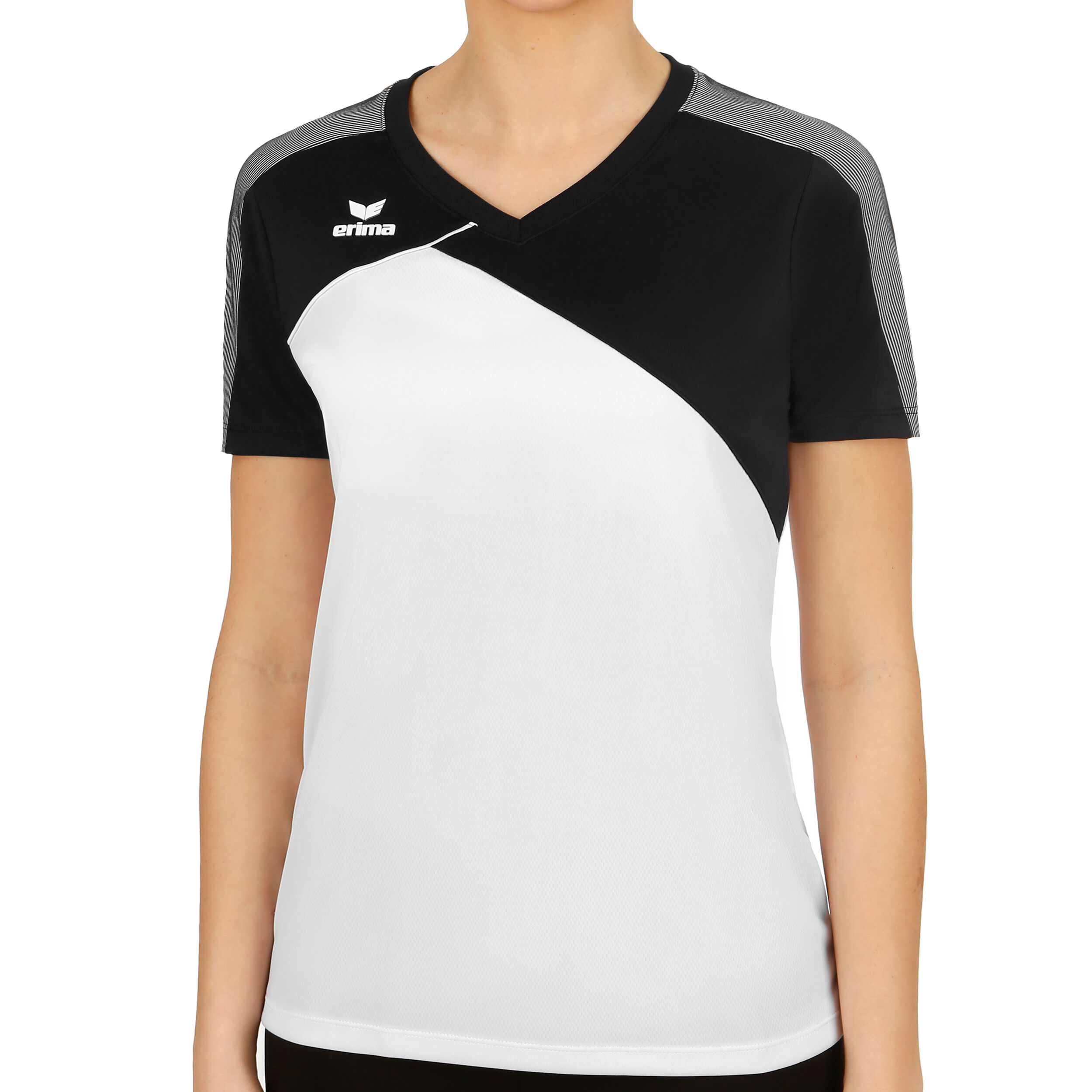 Erima Damen Premium One 2.0 T-Shirt  T-Shirt weiß NEU 