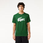 Lacoste Bekleidung Lacoste T-Shirt Herren-Grün,Weiß
