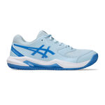 ASICS Tennisschuhe ASICS Gel-Dedicate 8 Sandplatzschuh Damen-Hellblau,Blau