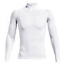 Heatgear Comp Mock Longsleeve Herren-Wei&szlig;