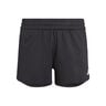 Training Icons 3 Stripes Knitted Shorts Mädchen - schwarz, weiß