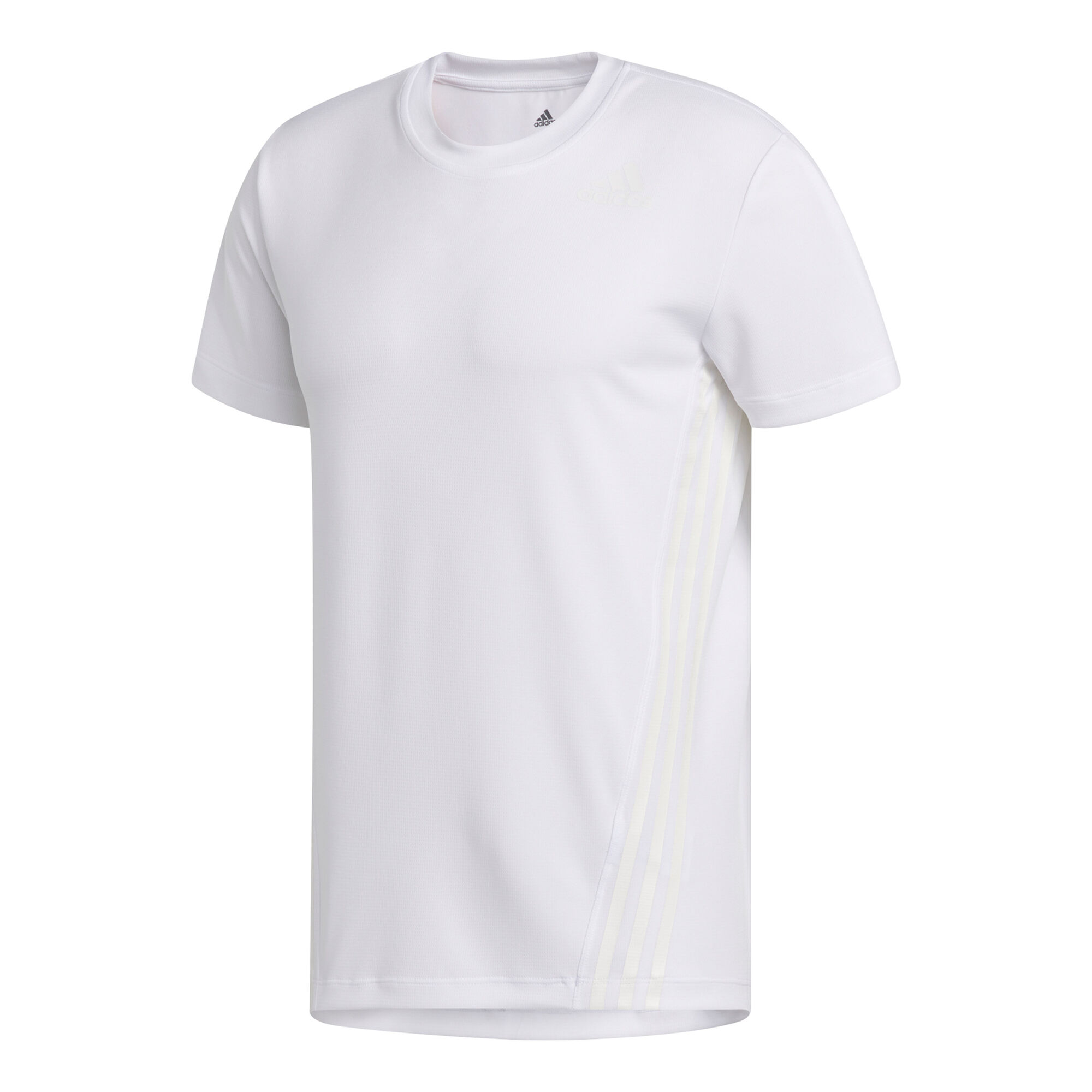adidas Aero 3-Stripes T-Shirt Herren - Weiß, Weiß online ...