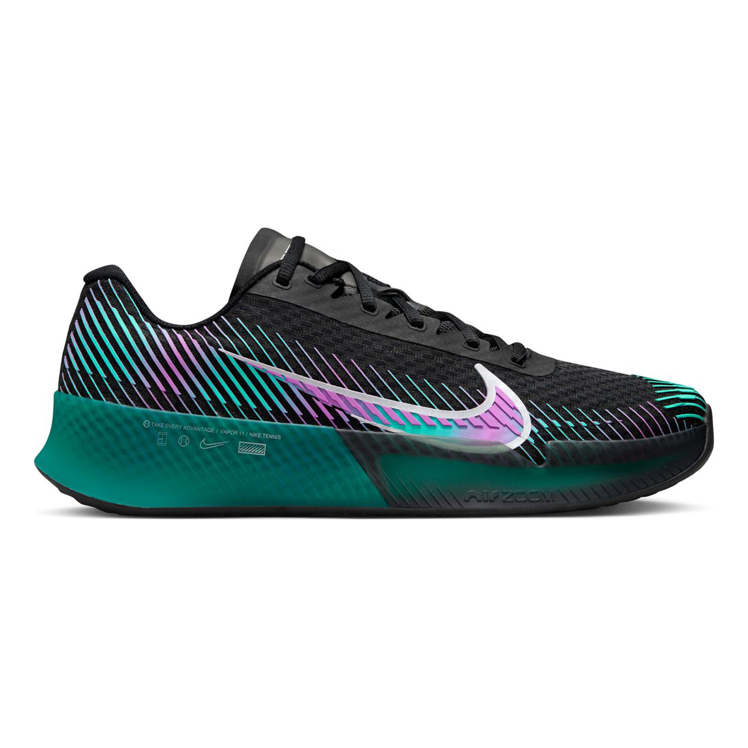 Nike Air Zoom Vapor 11 Premium Allcourtschuh Herren Schwarz Mehrfarbig online kaufen Tennis Point DE