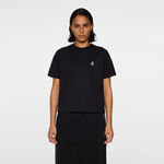 JLindeberg Bekleidung JLindeberg Kangol Lina T-Shirt Damen-Schwarz