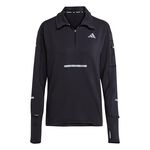 adidas Bekleidung adidas adi365 Warm Half-Zip Laufshirt Damen - schwarz, 