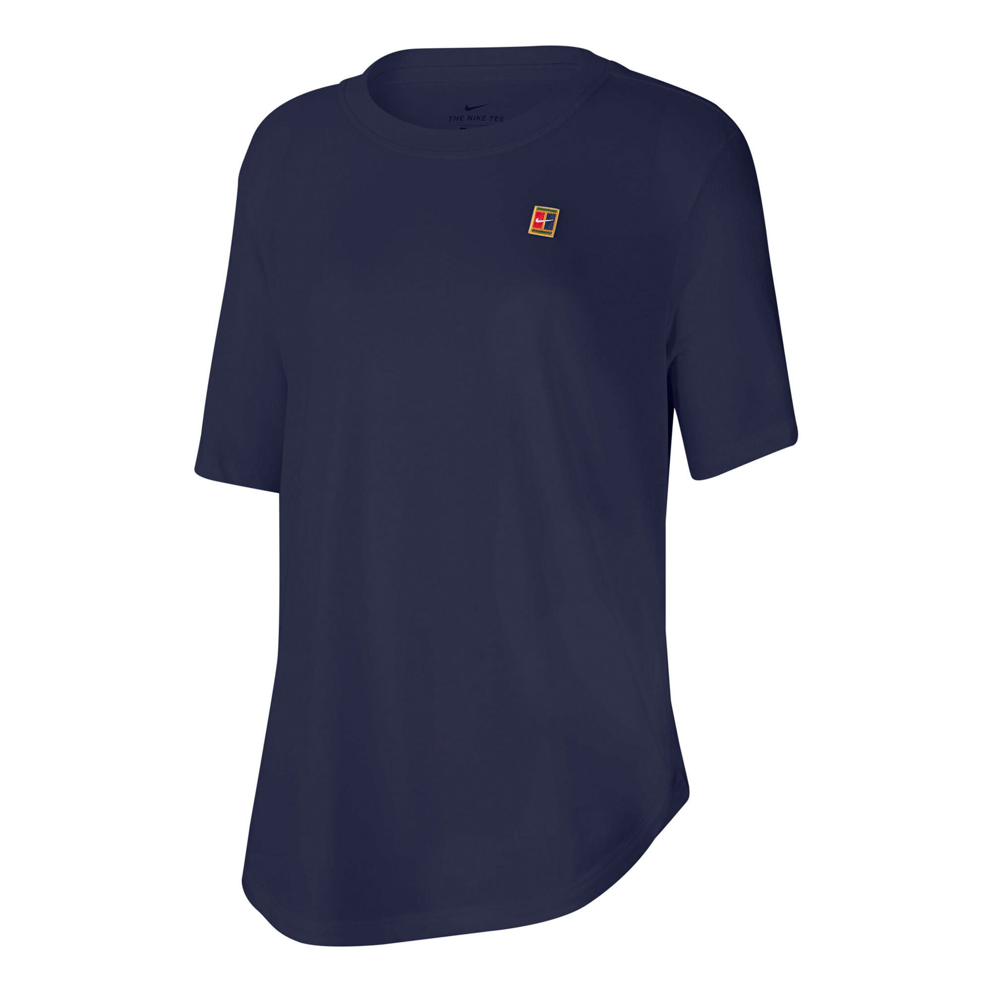 Nike Court T Shirt Damen Dunkelblau Mehrfarbig online kaufen