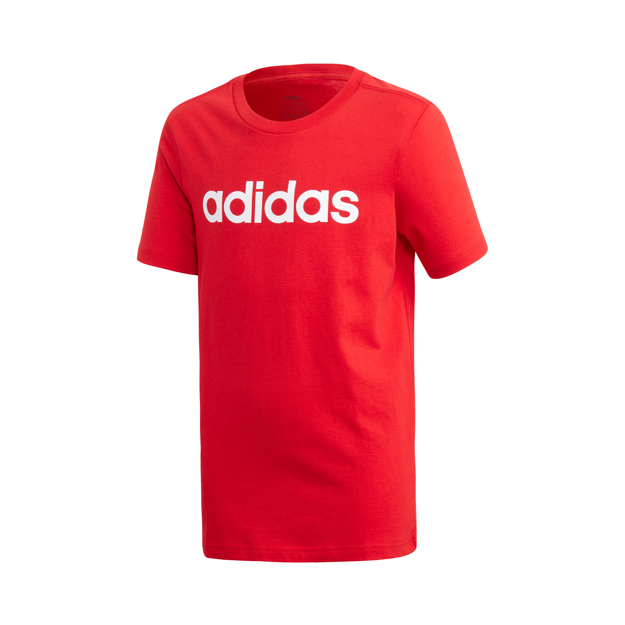 adidas Essentials Linear TShirt Jungen Rot, Weiß online kaufen