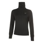 Nike Bekleidung Nike Swift Therma-Fit Laufshirt Damen-Schwarz
