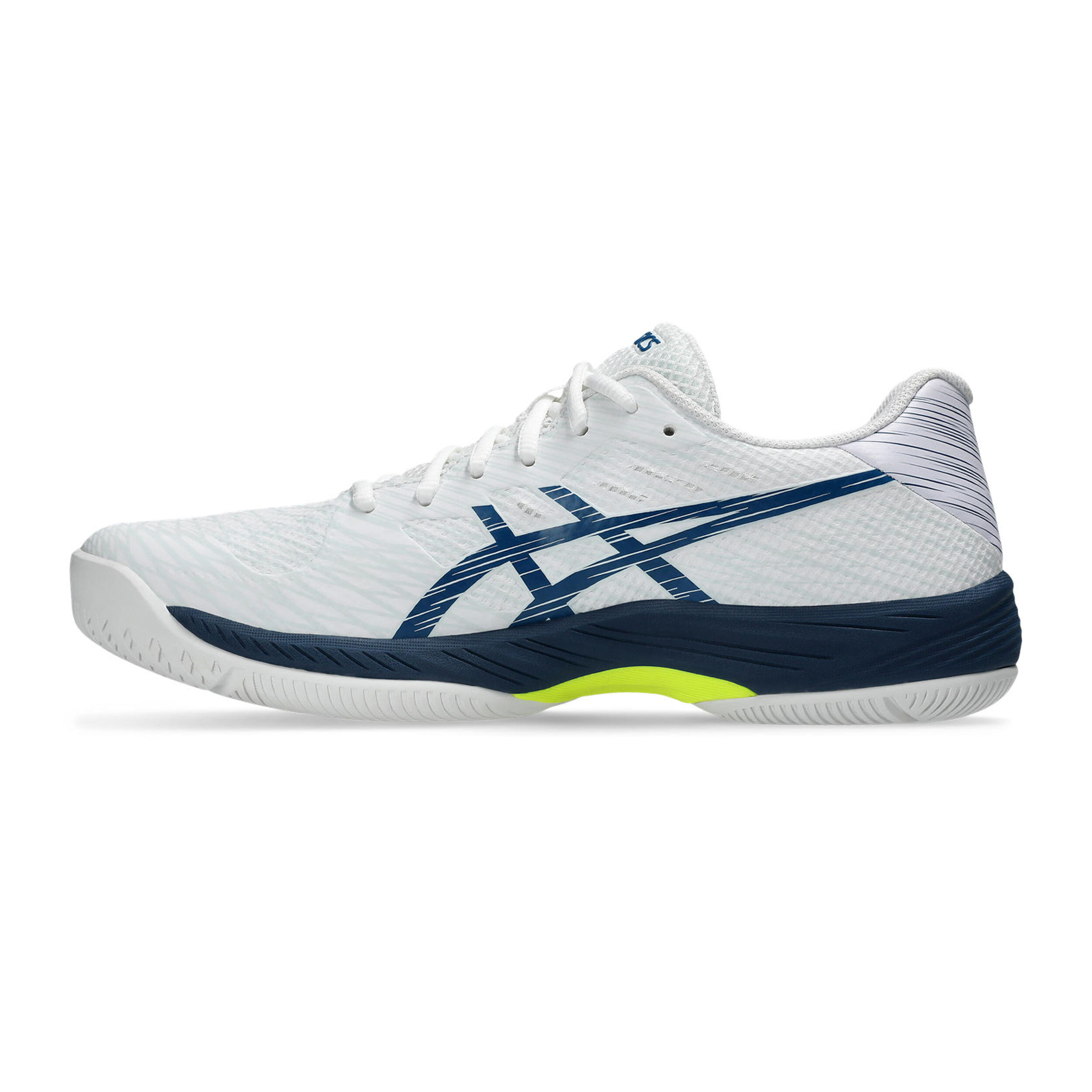 Gel Game 9 Allcourtschuh Herren WeiB Blau