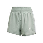 adidas Bekleidung adidas Pacer Woven High-Rise Shorts Damen-Salbei,Weiß