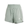 Pacer Woven High-Rise Shorts Damen-Salbei,Weiß