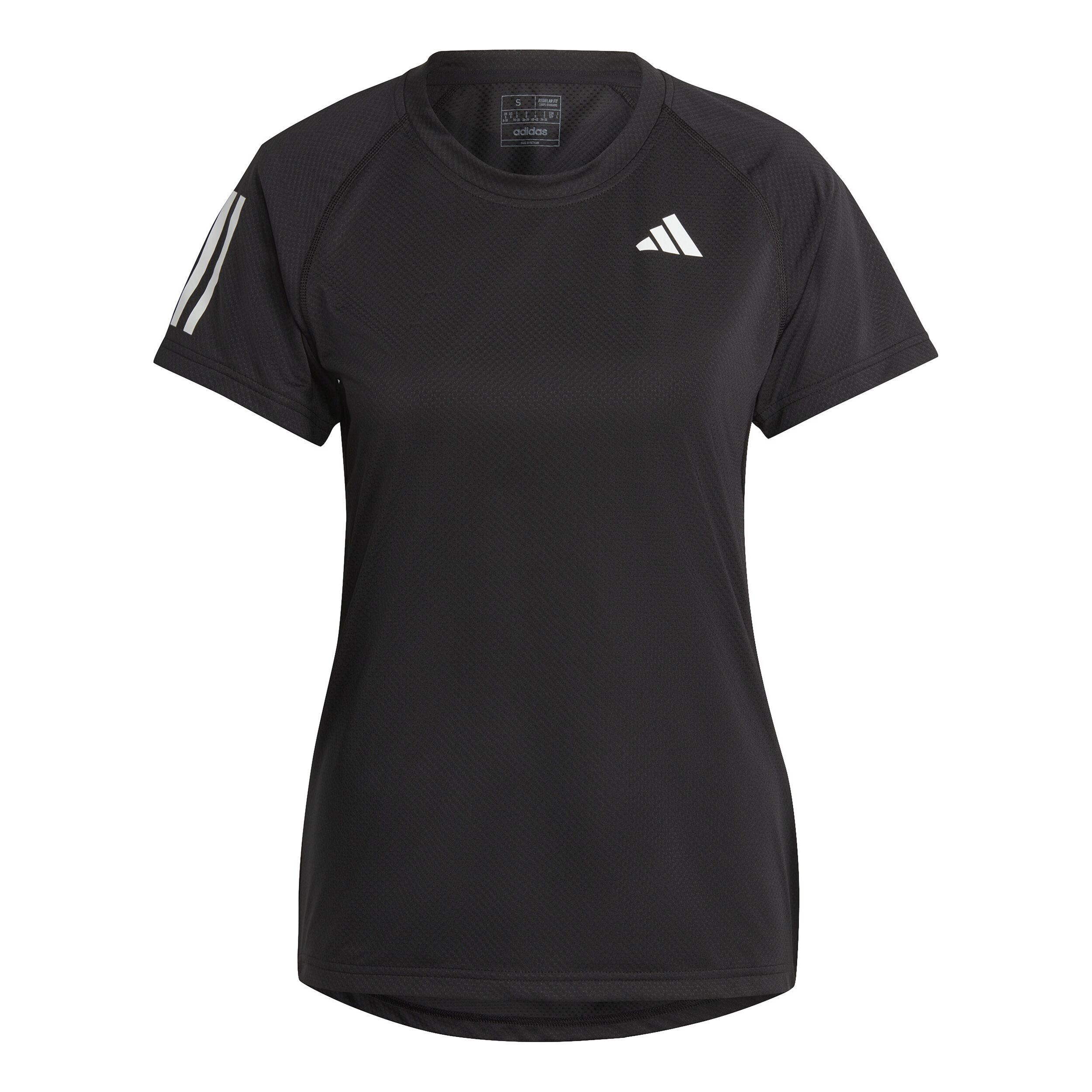 Adidas t shirt weiß schwarz damen discount