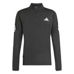 adidas Laufshirt adidas adi365 Zip  Laufshirt Herren-schwarz