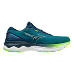 Mizuno Laufschuhe Mizuno Wave Skyrise 3 Neutralschuh Herren-Blau,Grün