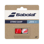 Babolat Schlägerzubehör Babolat Strike Damp Dämpfer 2er Pack-Weiß