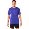 Road Seamless Laufshirt Herren-blau, lila
