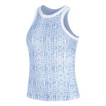 Lucky in Love Bekleidung Lucky in Love Boho Tile Rib Tank-Top Damen-Blau,Mehrfarbig