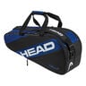 Team Racquet Bag M Schlägertasche 6er-Schwarz,Blau