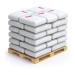 Tegra Platzbedarf Tegra Ziegelrot 0/2mm,Gesackt (1 To) Ziegelmehl-Rot