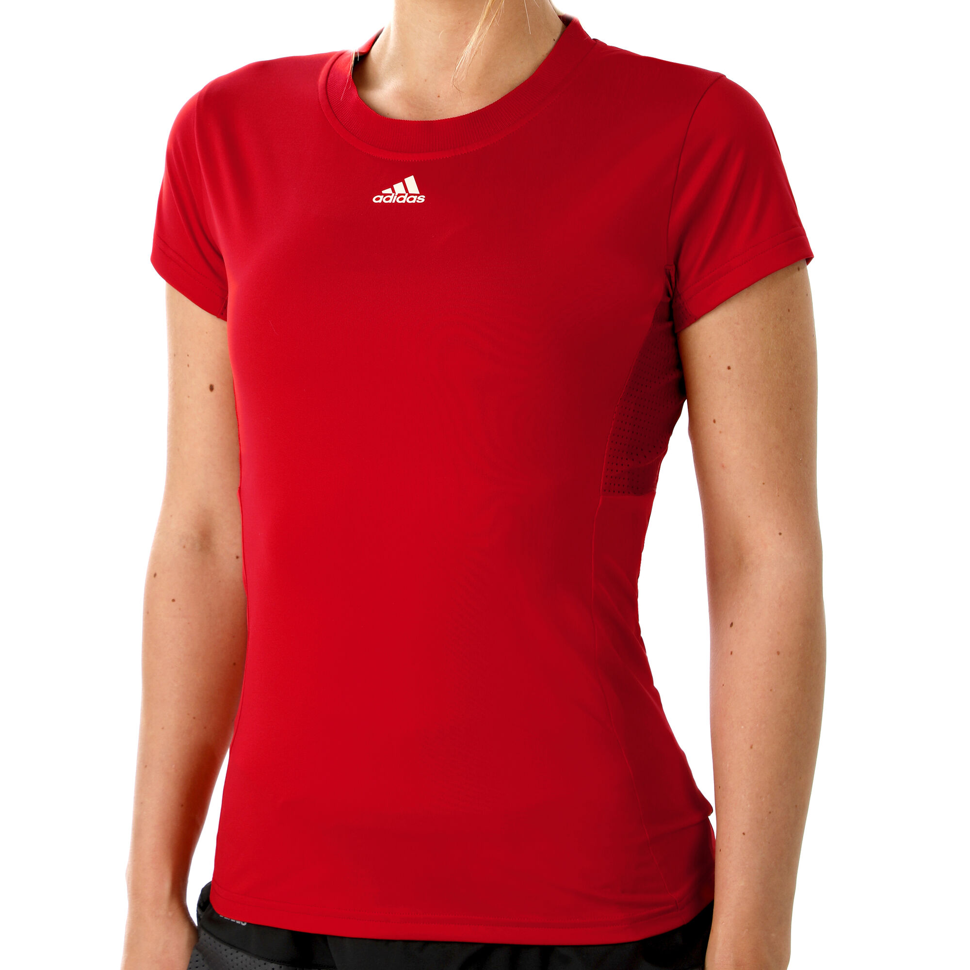 adidas Tennis TShirt Damen Rot, Weiß online kaufen TennisPoint