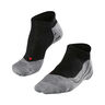 RU4 Endurance Invisible Laufsocken Herren-Schwarz,Hellgrau